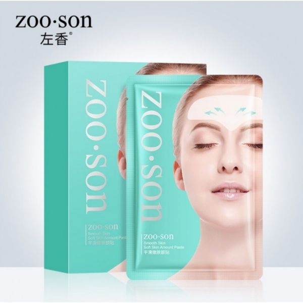 ANTI-AGING PATCHES FOR SMOOTHING WRINKLES ON THE FOREHEAD ZOO SON SMOOTH SKIN SOFT SKIN AMOUNT PASTE